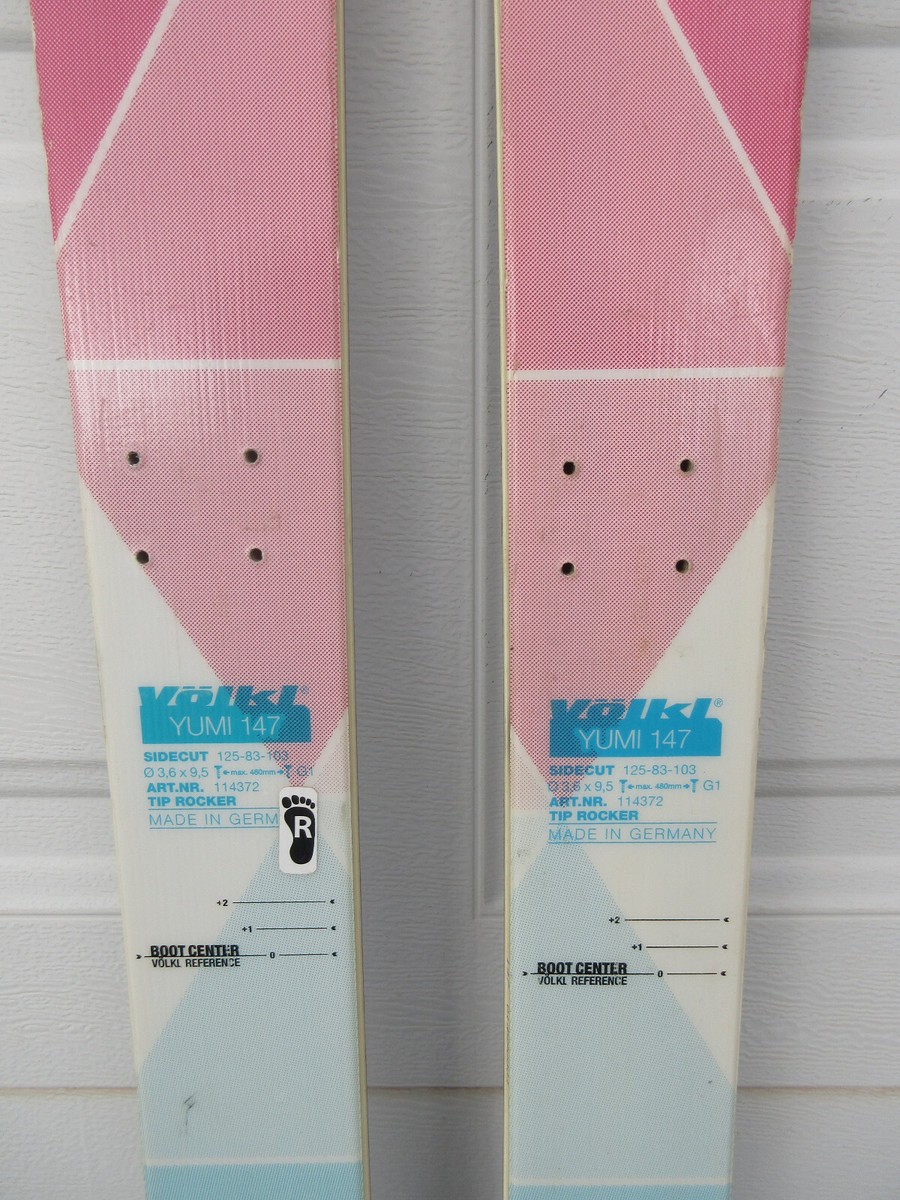 VÖLKL ADORA 147スキーセットサイズ24.5 レディース　ジュニア VÖLKL ADORA 147スキーセットサイズ24.5 レディース ジュニア