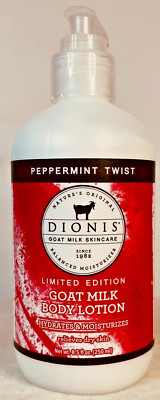 NEW Dionis Goat Milk Skincare Hand and Body Lotion  8.5 oz Peppermint Twist