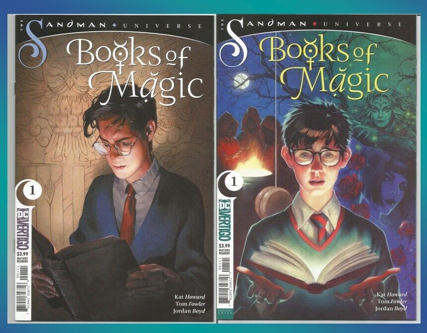 Books of Magic #1 2018 - Lot of 2 Both NM