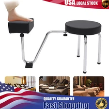 Portable Salon Spa Pedicure Stool Foot Rest Stool Chair Height Length Adjustable