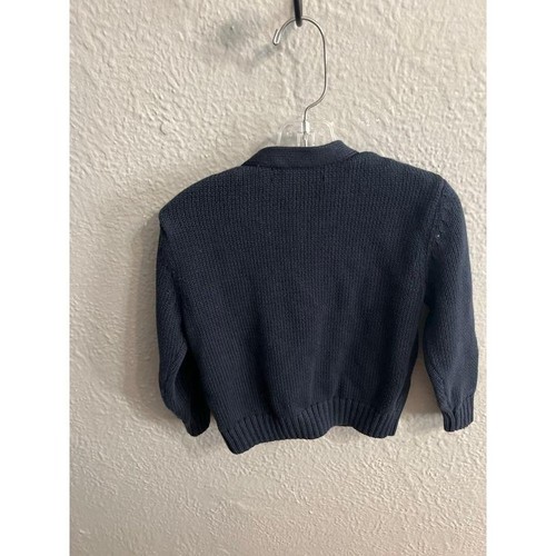 Girls v neck navy blue sweater size small - Picture 8 of 8