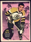 1961-62 TOPPS BOSTON BRUINS JOHN BUCYK CARD #8 GRADE P-F-GOOD-E CONDITION
