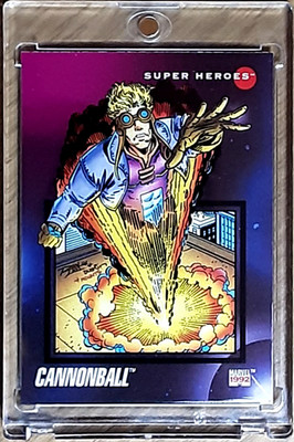 1992 Marvel Universe Series 3 Card 5 CANNONBALL.