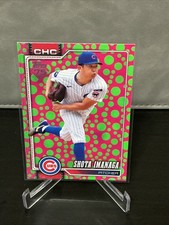 2026 Topps Series 1 - Shota Imanaga #178 Holiday Polka Dots Green/Pink