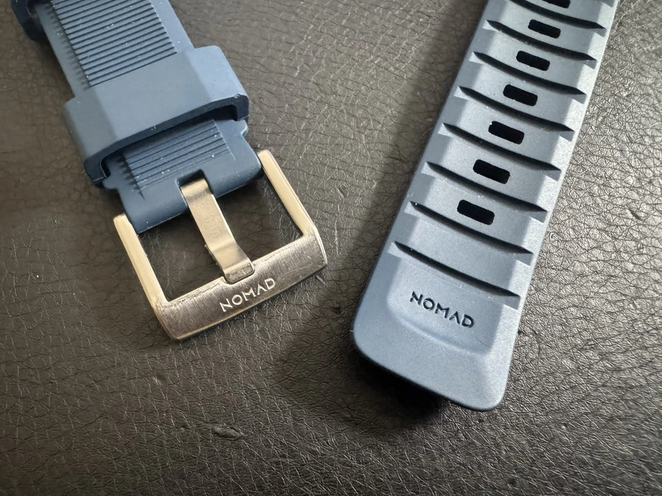 Correa resistente Nomad Goods azul atlántico para Apple Watch Ultra (42, 44, 45, 49 mm) Foto 3 de 4