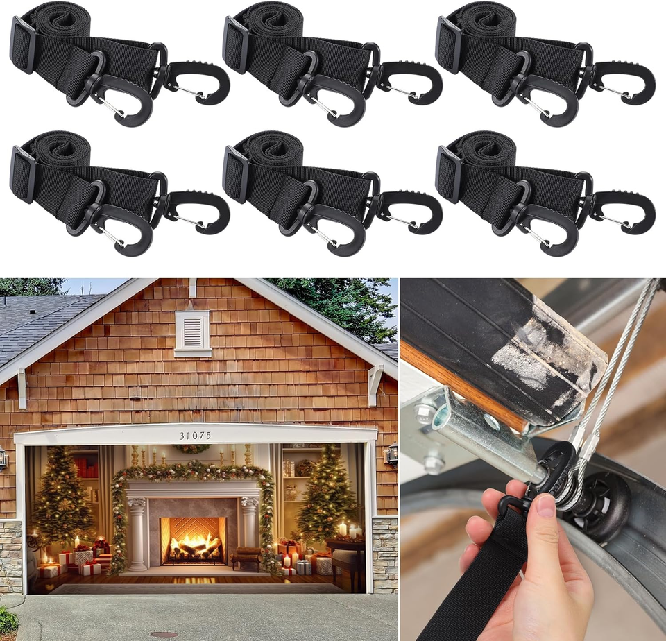 Garage Door Banner Clamps