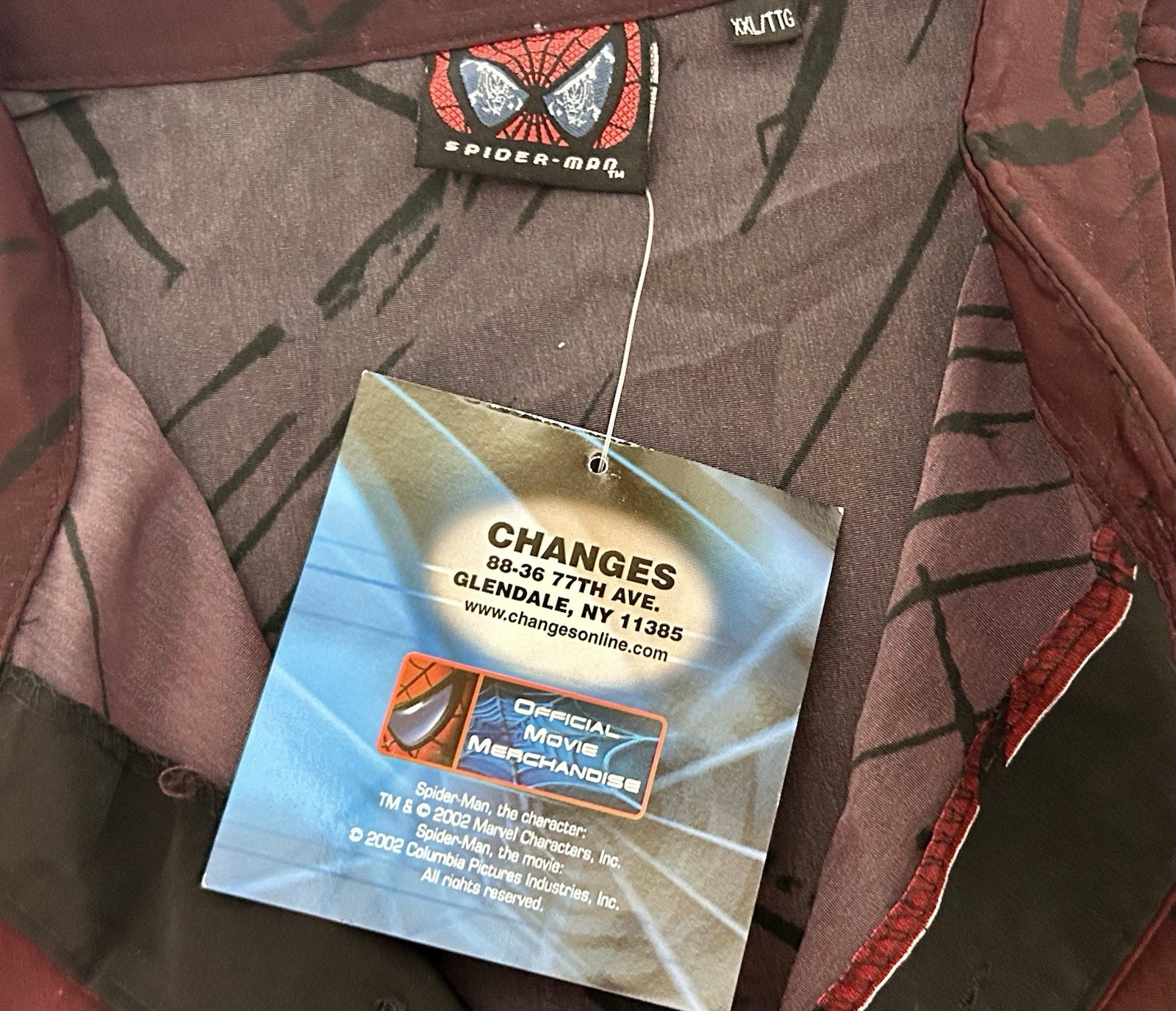 2002 Spiderman Changes Double Sided  Graphic Butt… - image 8