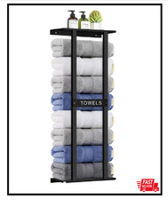 Bathroom Towel Storage Rack, Wall Mounted Bathroom Towel Rack, 30 inch Heavy Dut