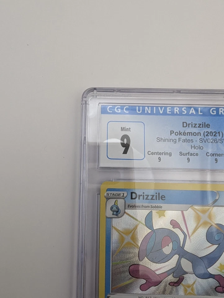 Pokémon Drizzile #SV026/SV122 English CGC 9 2021 Pokémon Shining Fates - Image 2 of 4