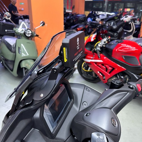 Mobile Phone GPS Sat Navigation Extension Bracket For YAMAHA XMAX 300/Tech Max+ - Picture 17 of 24