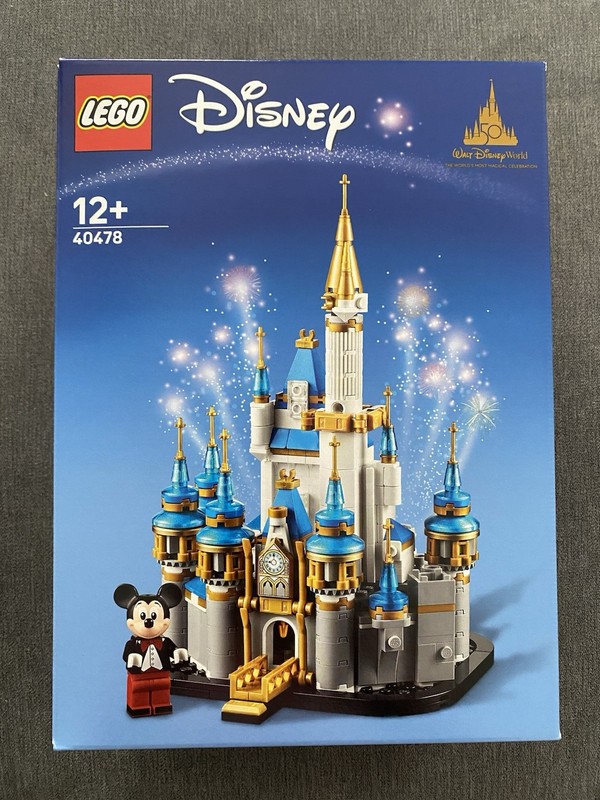 LEGO Disney Mini DISNEY CASTLE 40478 Set New & Sealed Mickey Mouse Minifigure