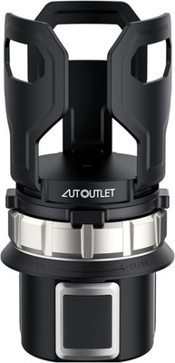 AUTOUTLET Auto Getränke-Halter, Auto Flaschen-Halter mit Verstellbareren Boden