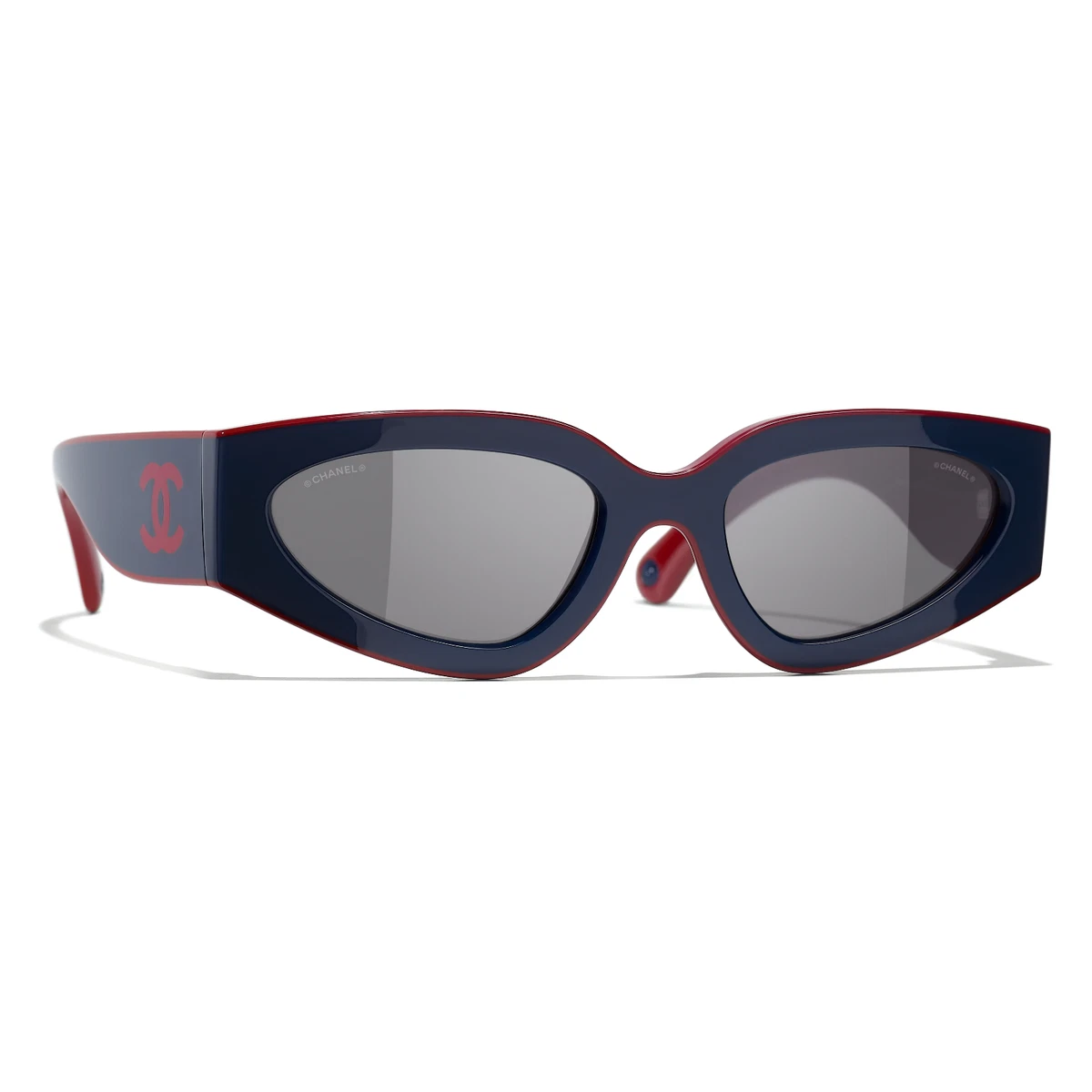 CHANEL Red Women's Cat Eye Sunglasses for sale | eBay