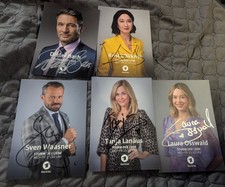 5 Autogrammkarten Sturm Der Liebe orig.signiert Neue Staffel 2026