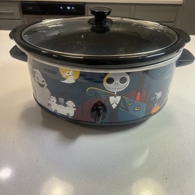 Disney The Nightmare Before Christmas 7 Qt Crockpot Slow Cooker