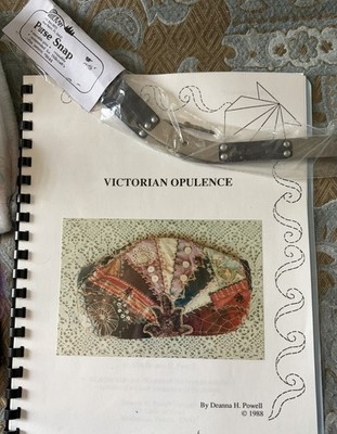 Victorian Opulence Crazy Quilt Evening  Bag Kit - Snap + Fabric + Thread