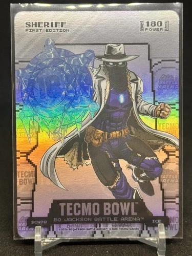 Peyton Manning “SHERIFF” SSP Bo Jackson Battle Arena - Coin Flip Ice 180 #SC470