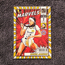 Panini 2025 Donruss WNBA Net Marvels Rickea Jackson #6 Los Angeles Sparks