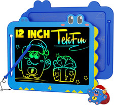LCD Writing Tablet for Kids, 12 Inch Doodle Board Colorful Drawing Tablet, Reusa