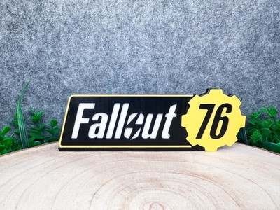 Fallout 76 - Geschenkidee für Fans und Sammler Fan Art 3D Nerd Geek Figuren