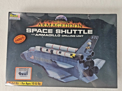 Revell Armageddon Space Shuttle Armadillo Drilling Unit Kit 1/144 Sealed 85-3627
