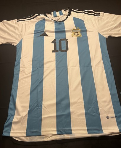 Lionel Messi Argentina Autographed Signed Custom Jersey with COA - Picture 4 of 4