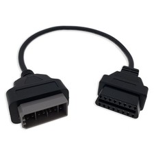 For Nissan 14 Pin OBD1 to 16 Pin OBD2 Diagnos...