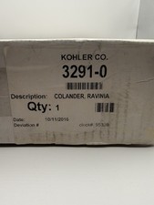 Kohler Ravinia K-3291-0 Colander - White - 15" x 15" x 4-1/16"
