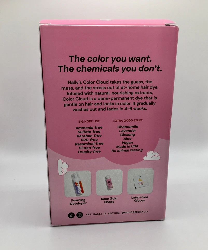 Lot Of 3 Hair Dye ~ Hally Rose Gold, Kristin Ess In Wild Berry And Amethyst - Image 3 of 4