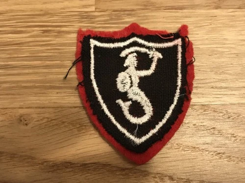 nice old WW2 era polish 2nd corps formation patch badge poland  military badge
