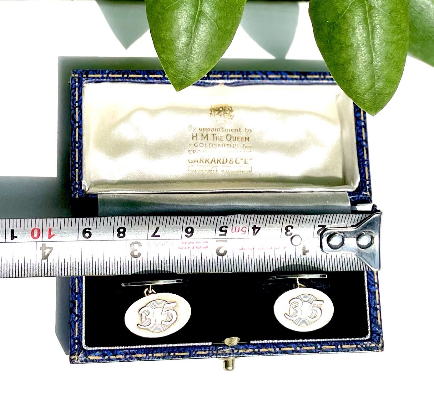 Garrard Solid Sterling Silver Hallmarked 35th Thi… - image 11