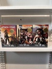 Attack on Titan English Manga Box Set Vol. 1-12 Seasons 1-2 Sealed