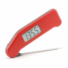 ThermoWorks Classic Super-Fast Thermapen Instant Read Meat Thermometer, Red