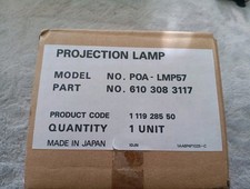 OEM POA-LMP57 Part 6103083117 Projector Lamp Bulb With Housing Sanyo