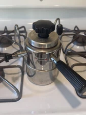 Bellman Stainless Steel CX-25 Stovetop Espresso Maker & Milk Steamer
