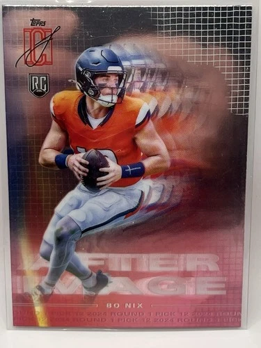 Bo Nix | After Image RC | 2024 Topps Signature Class