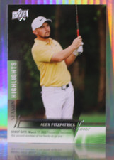 Alex Fitzpatrick Upper Deck Golf Card #56 Season Highlights 2022 PGA Rookie
