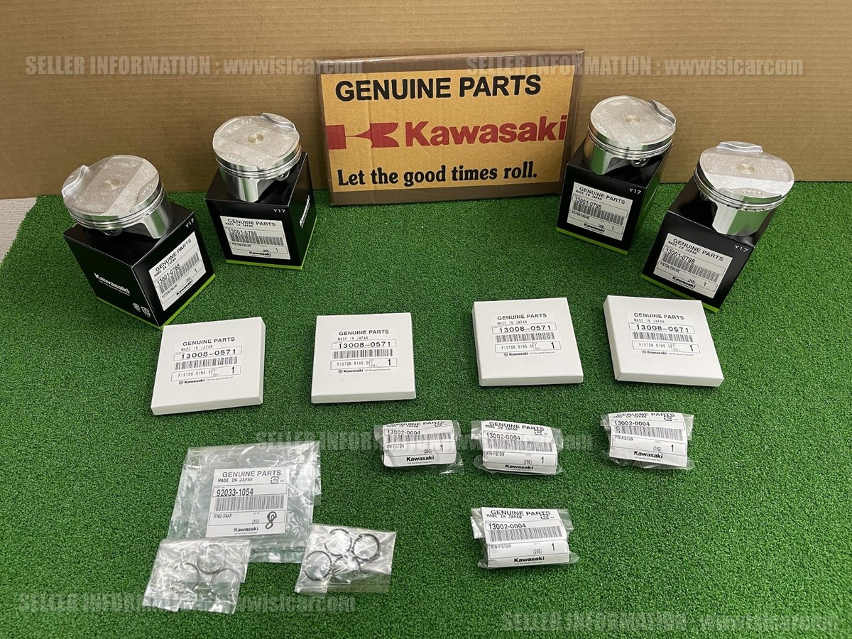 KAWASAKI Z900 Z900RS 2017 - 2024 PISTON KIT FOR ONE BIKE 13001