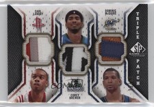 2009-10 SP Game Used 33/60 Carl Landry Corey Brewer #TP-BLM Triple Patch sb0