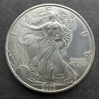 2003 USA American Eagle Bullion $1 Liberty Dollar 1oz Troy 999 Fine Silver Coin