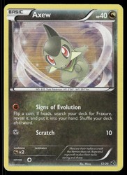 Axew 12/20 Holo Rare Dragon Vault Pokémon TCG
