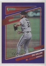 2021 Panini Donruss Holo Purple Zac Gallen #133 0dp3