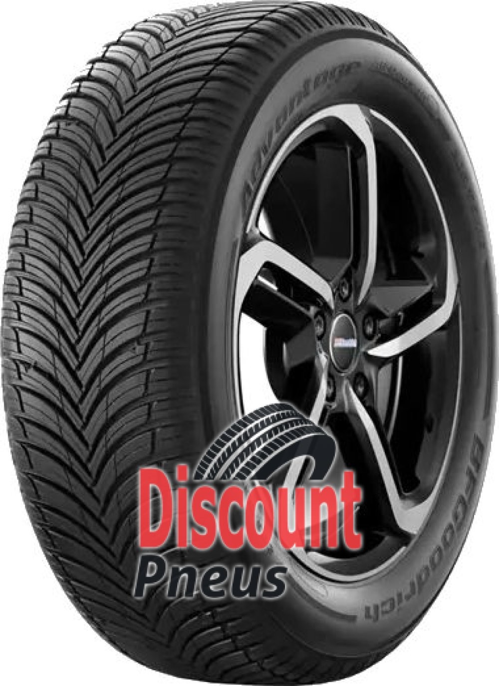 Pneu toutes saisons BF Goodrich 255/55 R18 109V avec protection de jante intégrée