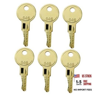 CH545 Keys Compatible with Truck Trailer RV Campers Car Hauler Tool Boxes