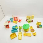 Huge Vintage Fisher-Price Little People Furniture Lot - House, Patio, Nursery