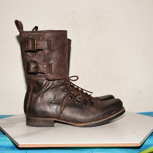 Allsaints Damisi Boot Leather Brown Women 41