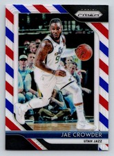 2018-19 Panini Prizm Prizms Red White and Blue #183 Jae Crowder (ref 193188)