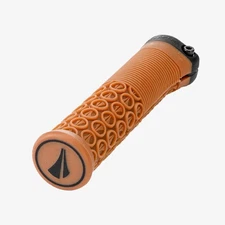 SDG Thrice 31 Dual-Density Lock-On Bicycle Grips - Ergonomic 136mm Gum Tan