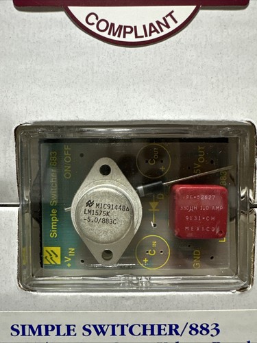 LM1575K-5.0/883 - National Semiconductor Mil Spec DC to DC Converter Sample Kit - Picture 6 of 15