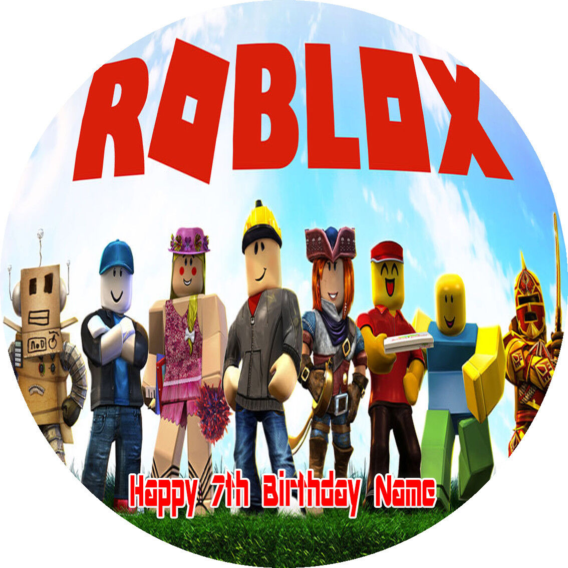 Roblox Party Topper 